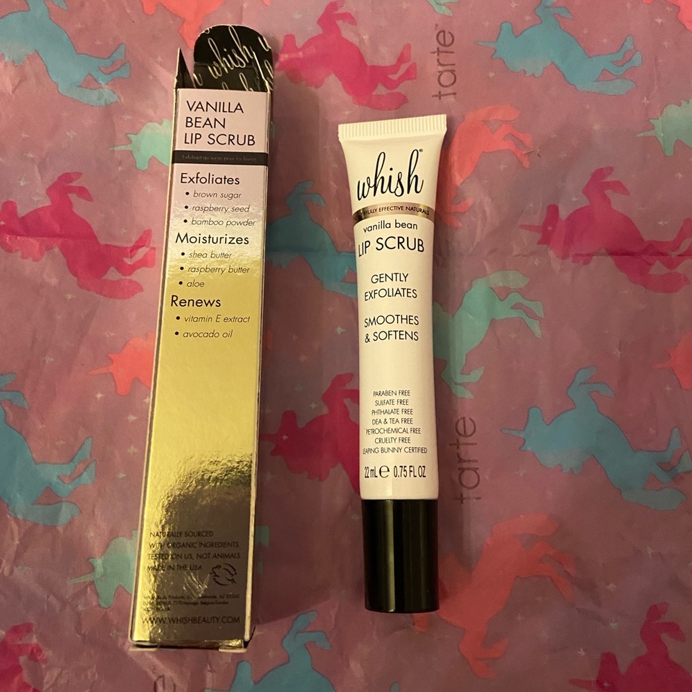 Whish Vanilla Bean Lip Scrub